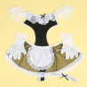 Subblime - 954307 Costume De Femme Sexy Noir/Blanc S/M